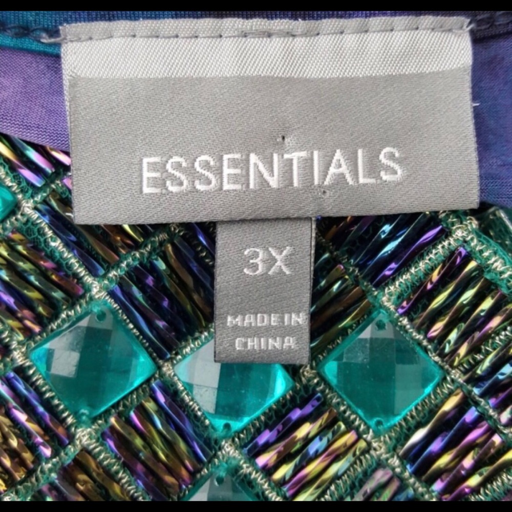 Essential Blue Tunic 3x